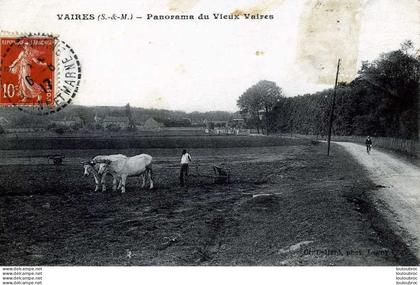 77 VAIRES SUR MARNE PANORAMA DU VIEUX VAIRES