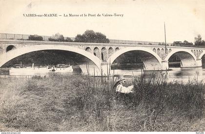 vaires sur marne * la marne et le pont de vaires torcy