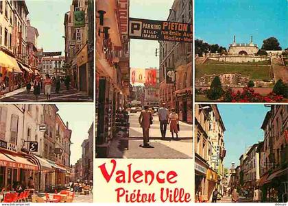 26 - Valence - Multivues - Commerces - Flamme Postale de Valence - CPM - Voir Scans Recto-Verso