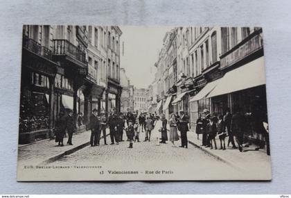 Valenciennes, rue de Paris, Nord 59