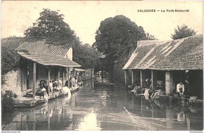 CPA Carte postale France Valognes Pont Secouret 1912 VM82374