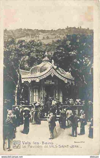 07 - Vals les Bains - Le Pavillon de Vals Saint Jean - Animée - CPA - Voir Scans Recto-Verso