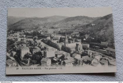 Vals les bains, vue générale, Ardèche 07