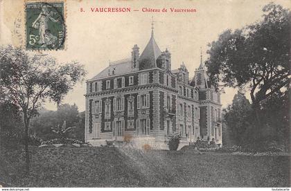 CPA 92 VAUCRESSON CHATEAU DE VAUCRESSON 1909