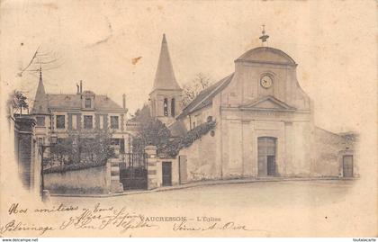 CPA 92 VAUCRESSON L EGLISE 1901