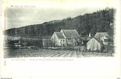 Carte postale ancienne de VAUX de CERNAY - Etang du gd moulin