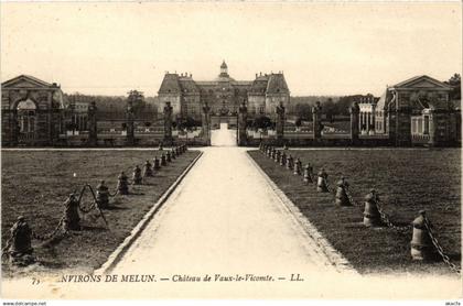 CPA chateau de Vaux le Vicomte (1268138)