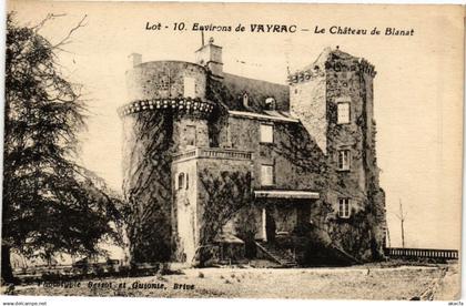 CPA Lot - Env. de VAYRAC - Le Chateau de Blanat (223729)