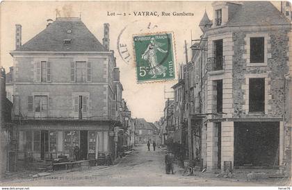 VAYRAC - Rue Gambetta