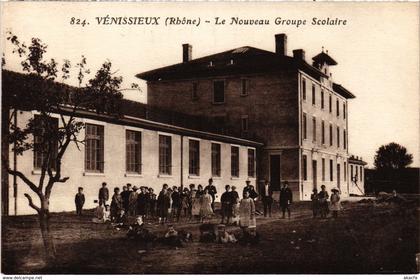 CPA Venissieux Le Nouveau Groupe Scolaire Rhone (102073)