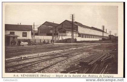 VENISSIEUX ..... DEPOT DE LA SOCIETE DES ACIERIS DE LONGWY