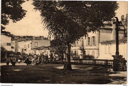 CPA VERDELAIS - Ancienne croix sur les allées (192809)