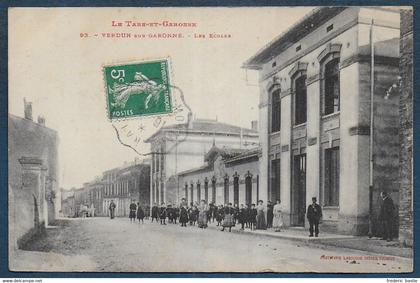 VERDUN SUR GARONNE - Les Ecoles