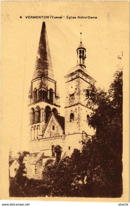 CPA Vermenton - Eglise Notre-Dame FRANCE (960967)