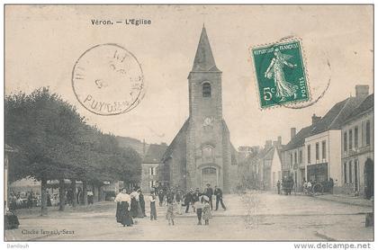 89 // VERON   l'église