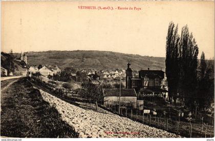 CPA VETHEUIL - Entree du Pays (107417)