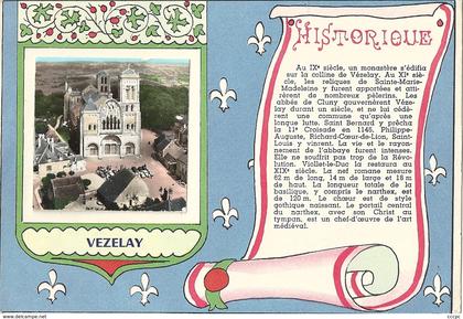 CPSM Vezelay Historique