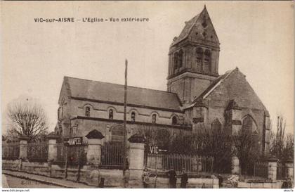 CPA VIC-SUR-AISNE L'eglise (158280)