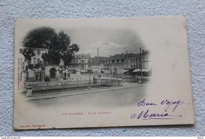 Vic Bigorre, place Gambetta, hautes Pyrénées 65