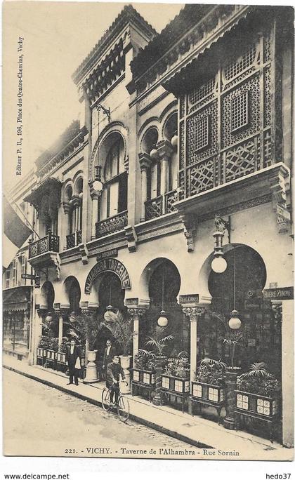 Vichy - Taverne de l'Alhambra - Rue Sornin