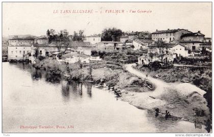 VIELMUR-SUR-AGOUT VUE GENERALE LAVANDIERES