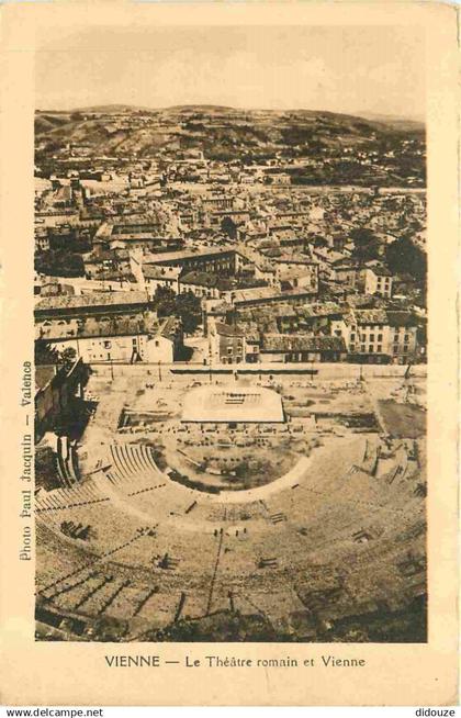 38 - Vienne - Le Théâtre romain et Vienne - CPA - Voir Scans Recto-Verso