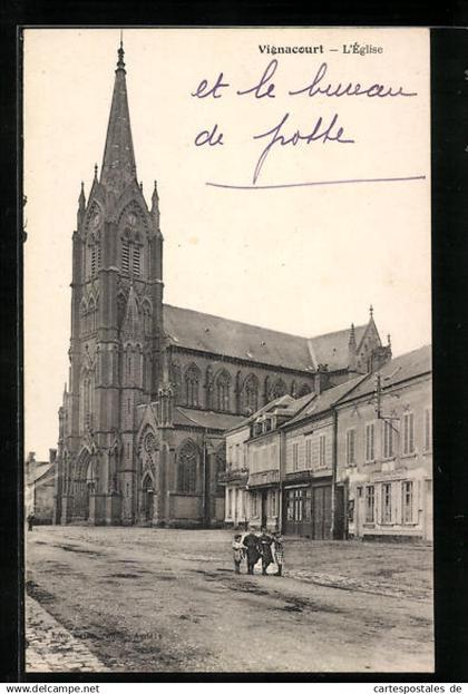 CPA Vignacourt, L`Eglise