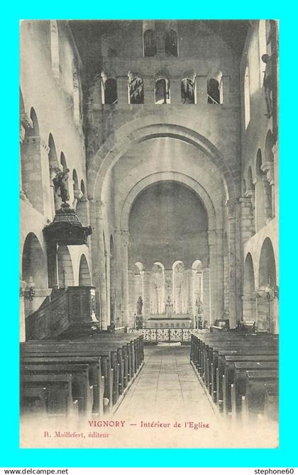 a889 / 607 52 - VIGNORY Interieur de l'Eglise