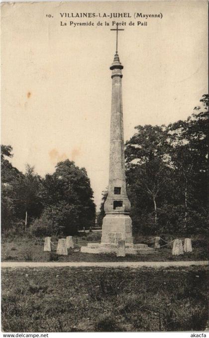 CPA Villaines la Juhel - La Piramide de la Foret de Pail (123311)