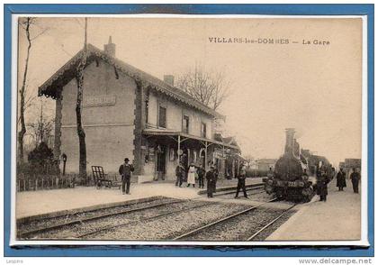 01 - VILLARS les DOMBES --  La Gare