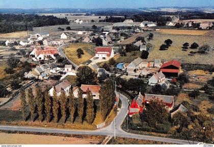 Villebougis - Vue générale aérienne