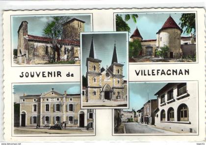 1 cpsm Souvenir de Villefagnan