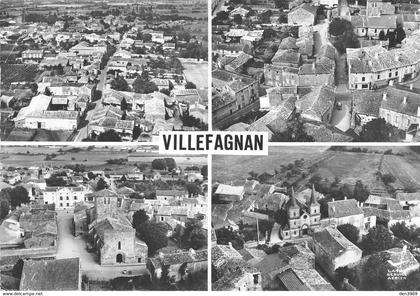 VILLEFAGNAN - Vue générale - L'Eglise - Le Temple