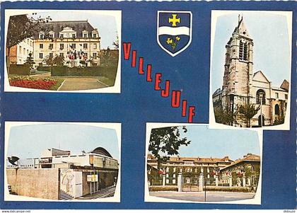 94 - Villejuif - Multivues - Blasons - CPM - Voir Scans Recto-Verso