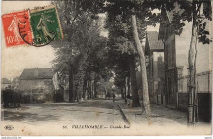 CPA VILLEMOMBLE Grand Rue (806852)