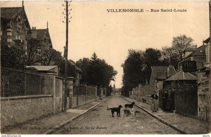 CPA VILLEMOMBLE Rue St-Louis (869348)