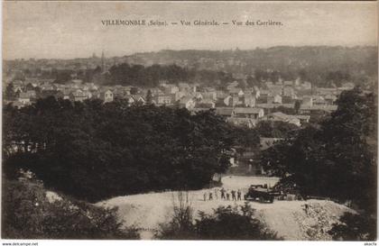 CPA VILLEMOMBLE - Vue generale - Vue de Carrieres (124265)