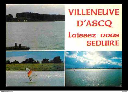 59 - Villeneuve d'Ascq - Multivues - Lac - Planche à Voile - Carte Neuve - CPM - Voir Scans Recto-Verso