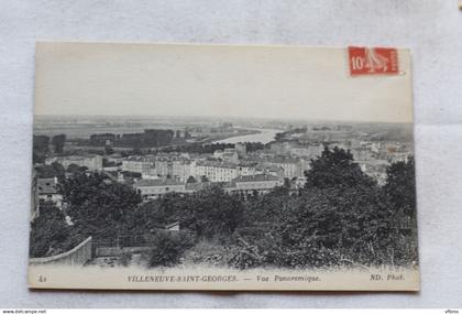 Villeneuve saint Georges, vue panoramique, Val de Marne 94