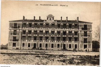 CPA VILLENEUVE-sur-LOT-Hopital (263950)