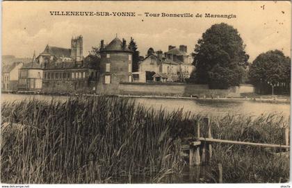 CPA VILLENEUVE-sur-YONNE - Tour bonneville de marsangis (147096)