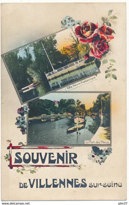 VILLENNES SUR SEINE - Souvenir de...