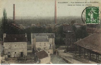 CPA Villenoy - Vue générale De La Sucherie prise du Canal de L'Ourgo (170872)