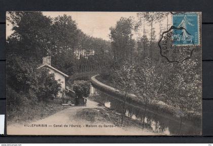 77 - Villeparisis - Canal de l'Ourcq - maison du Garde-Peche