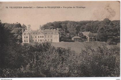 VILLEQUIER  CHATEAU DE VILLEQUIER