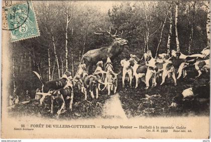 CPA Villers Cotterets Equipage Menier FRANCE (1052114)