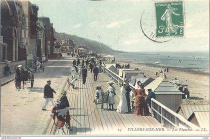 CPA Villers-sur-Mer Les Planches