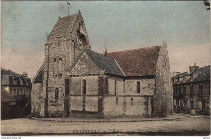 CPA VILLERVILLE - L'Église (141241)