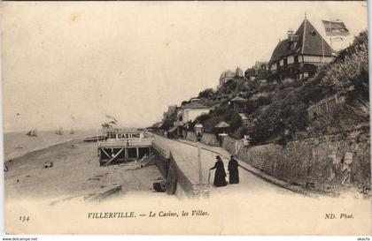 CPA VILLERVILLE - Le Casino les Villas (141257)