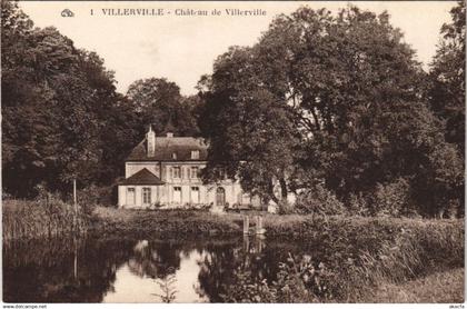 CPA VILLERVILLE-sur-MER Chateau de Villerville (1228649)